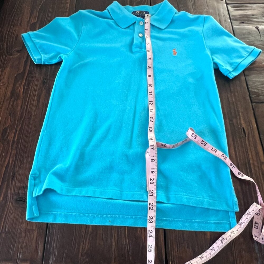 Polo Ralph Lauren Boys LOT Medium Short Sleeve Summer Nautical Pony Shirt - Picture 10 of 14
